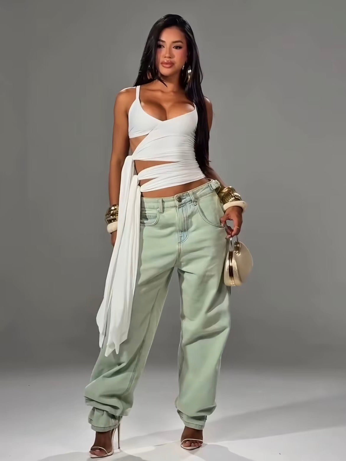 Cropped Amazonita