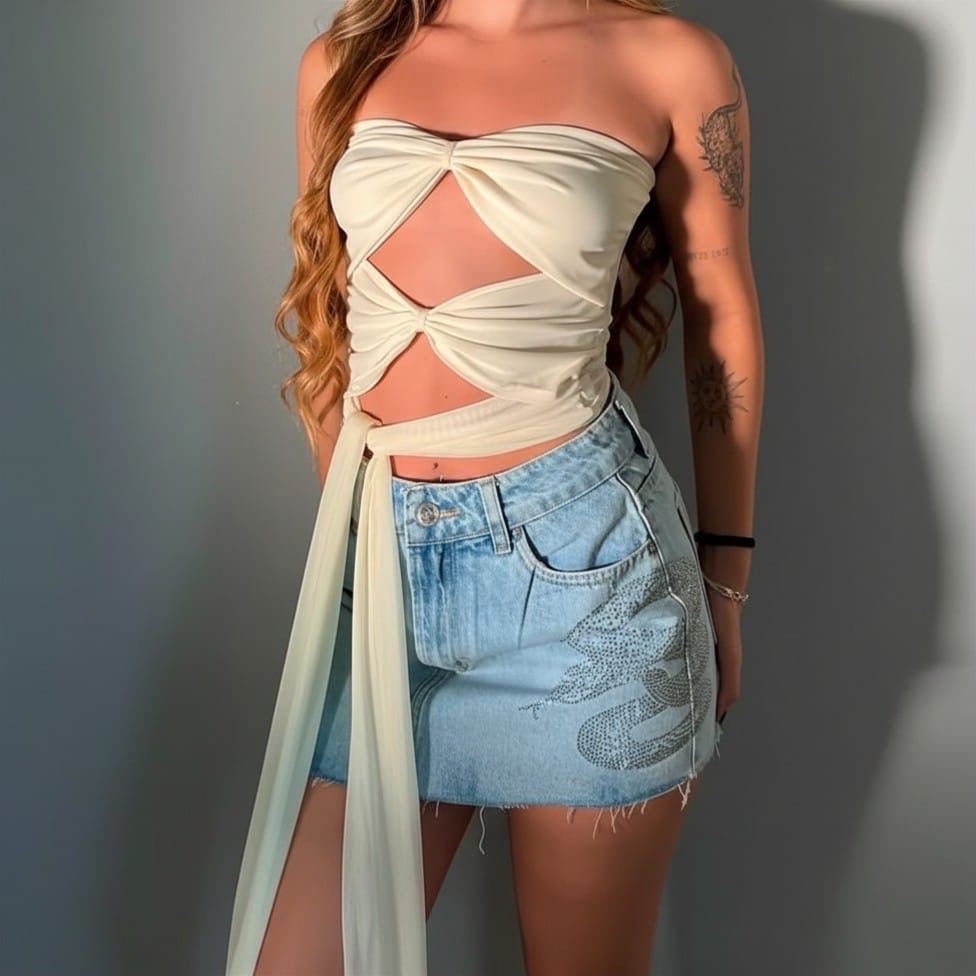 Saia Jeans Celestita